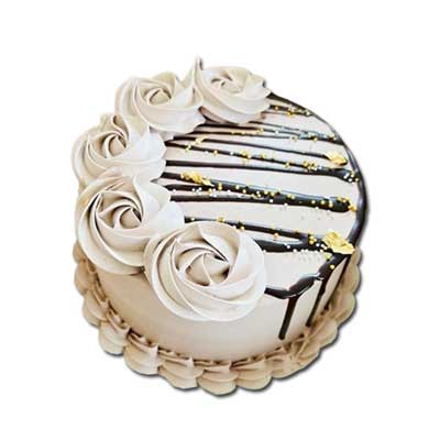 "Delicious Round shape Chocolate cake - 1kg - code MC07 - Click here to View more details about this Product